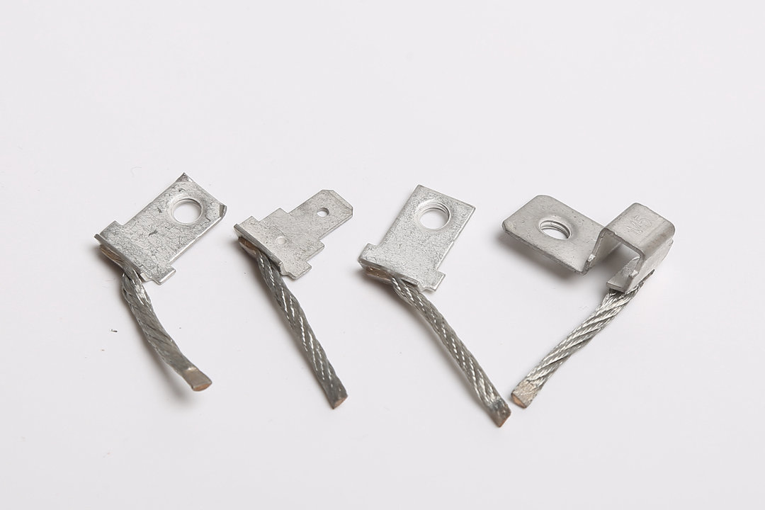 Resistance welding and riveting components
